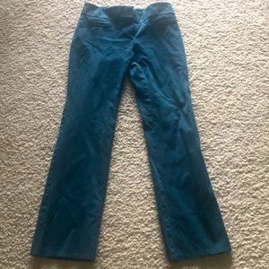 Ann Taylor Loft dark blue work pants